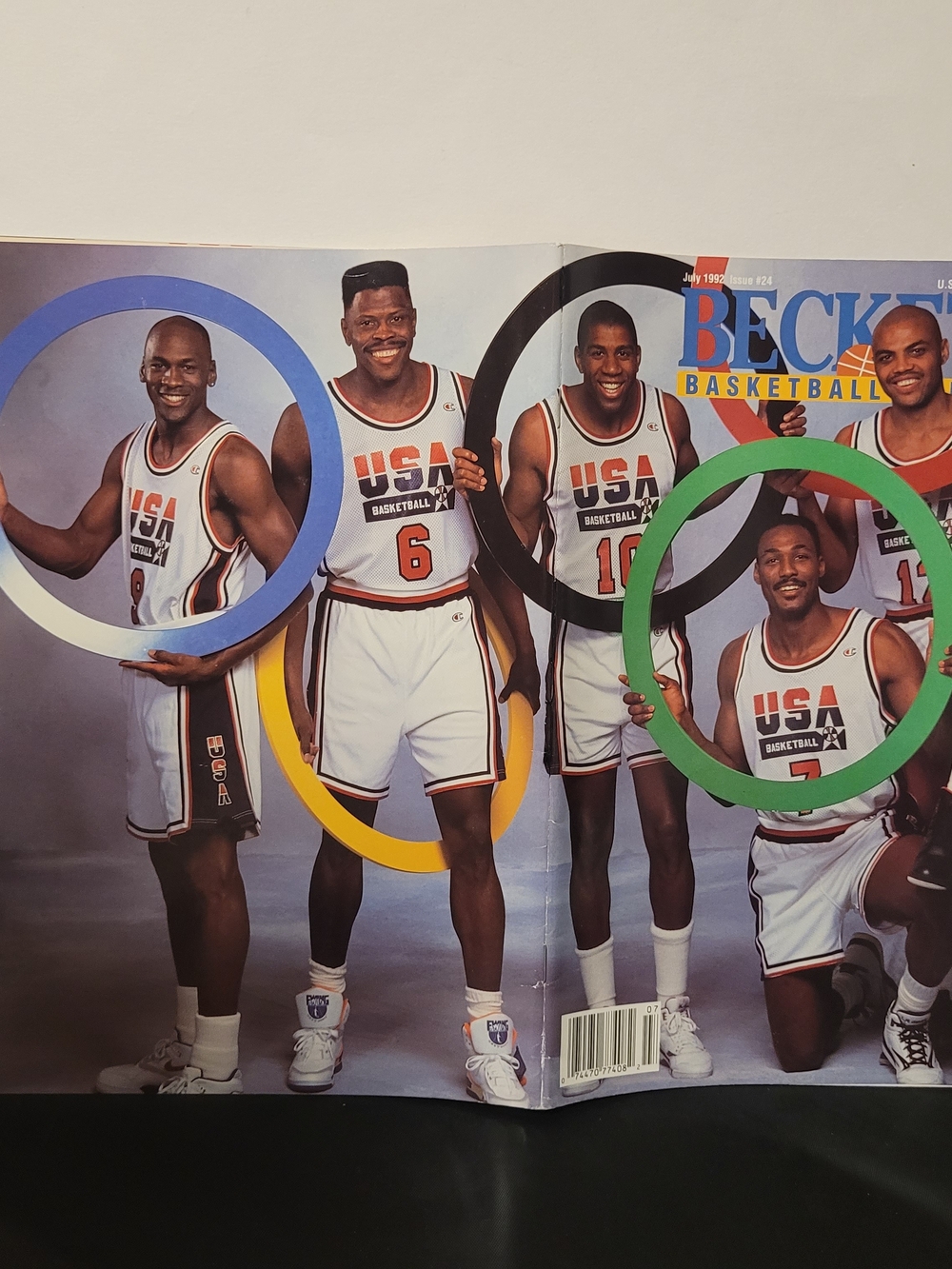 Beckett Basketball Magazine July 1992 Team USA The Dream Team